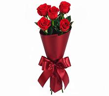 Букет 5 Красных роз Эдлесс Лав в Завьялово Алтайского края
