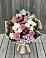 Букет цветов из: Альстромерии, Гвоздики, Розы и Хризантемы в Завьялово Алтайского края