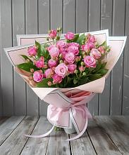 Букет Розовый кустик #REPLACE_PRED# Завьялово Алтайского края