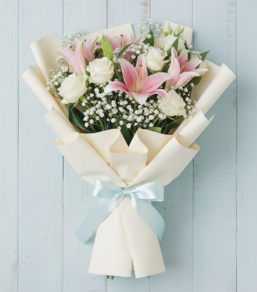 Букет цветов из: Лилии в Завьялово Алтайского края