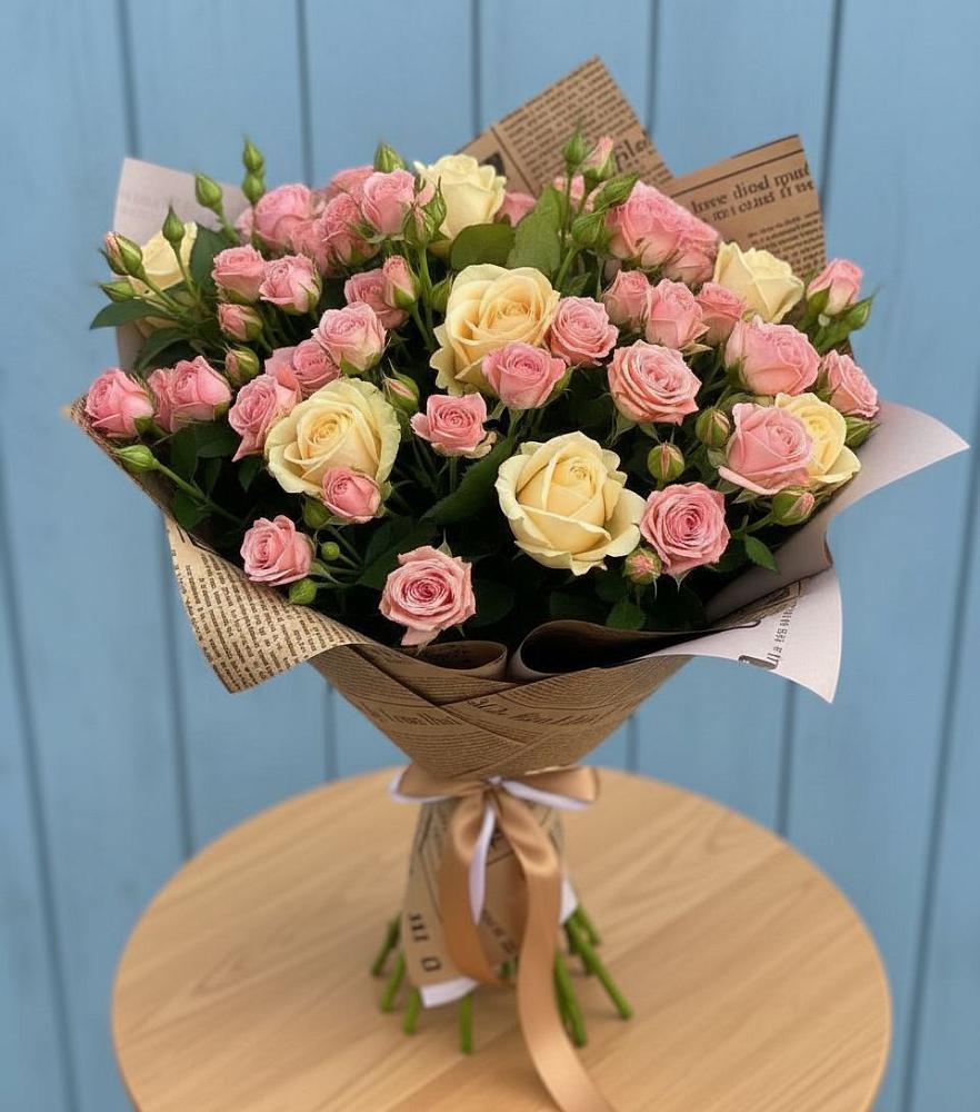 Букет цветов из: Розы в Завьялово Алтайского края