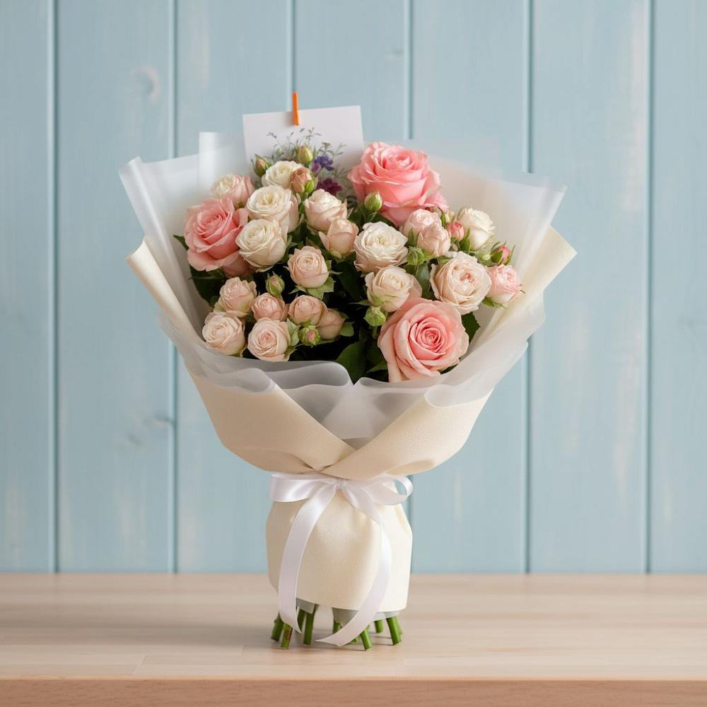 Букет цветов из: Розы в Завьялово Алтайского края