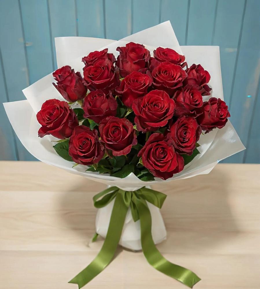 Букет Красные розы в Завьялово Алтайского края