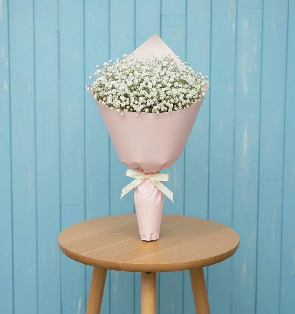 Букет цветов из: Гипсофила в Завьялово Алтайского края