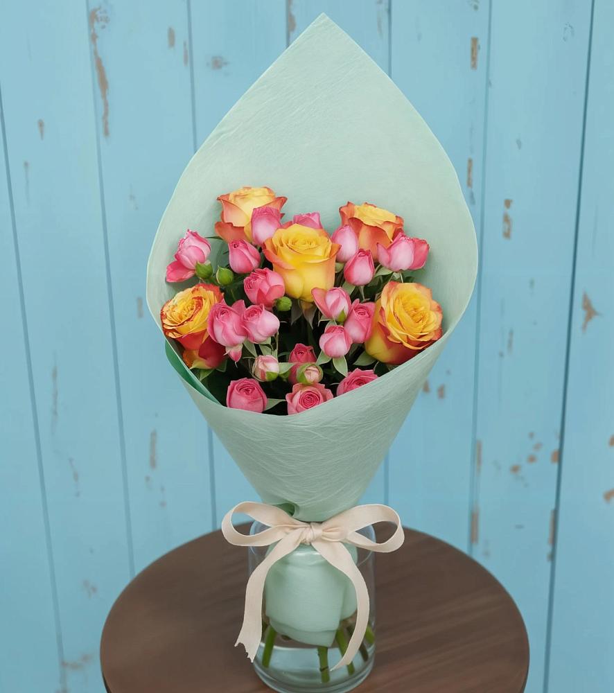 Букет цветов из: Розы в Завьялово Алтайского края