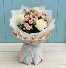 Букет цветов из:  Розы в Завьялово Алтайского края