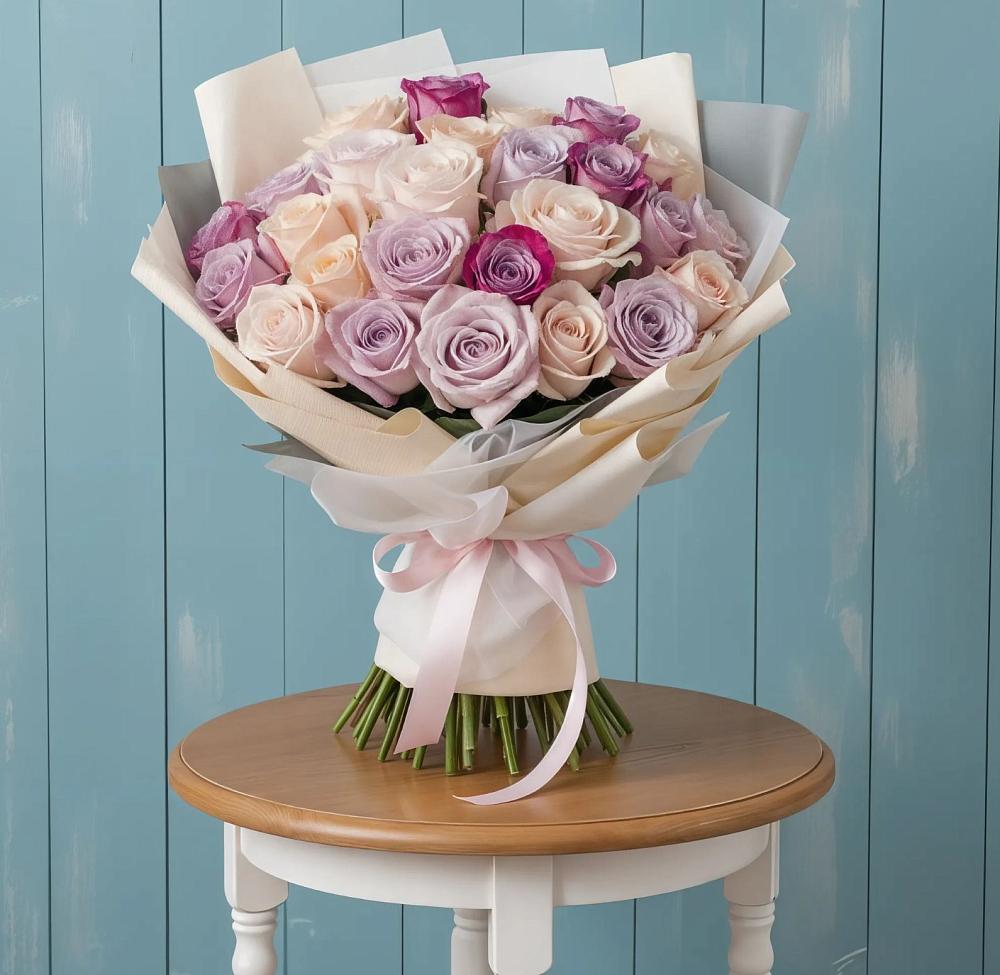 Букет цветов из: Розы в Завьялово Алтайского края