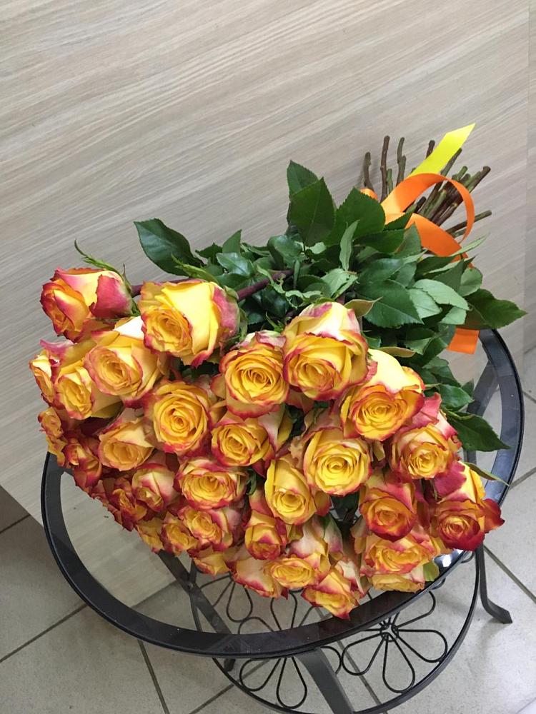 Букет Желтые розы в Завьялово Алтайского края