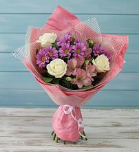 Букет цветов из:  Герберы в Завьялово Алтайского края