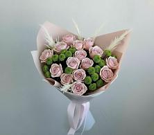 Букет цветов из:  Розы и Хризантемы в Завьялово Алтайского края