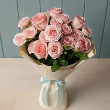 Букет Розовый шарм в Завьялово Алтайского края