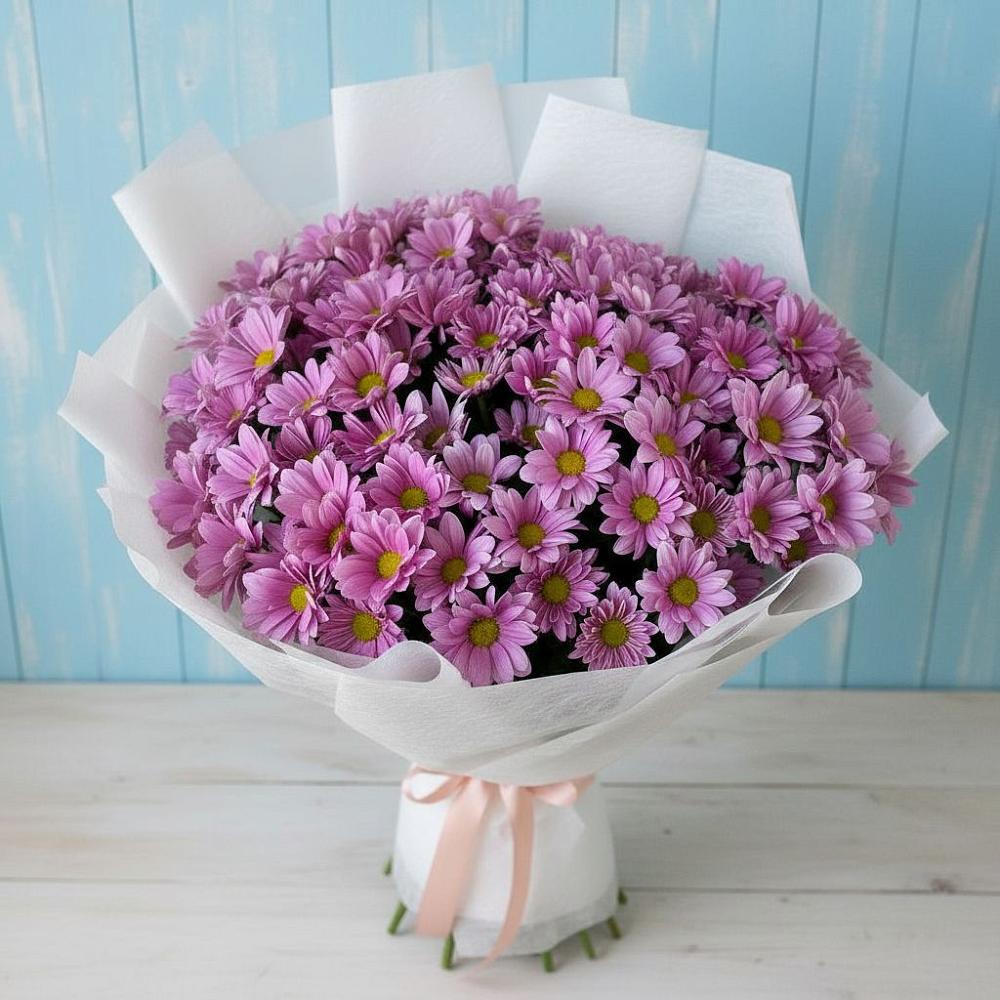 Букет цветов из: Хризантемы в Завьялово Алтайского края