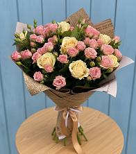 Букет цветов из:  Розы в Завьялово Алтайского края