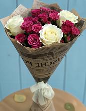 Букет цветов из:  Розы в Завьялово Алтайского края