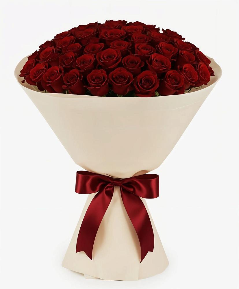 Букет 101 Бордовая роза Блэк Бакарра в Завьялово Алтайского края