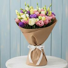 Букет цветов из:  Лизиантусы в Завьялово Алтайского края