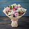 Букет цветов из: Хризантемы, Альстромерии и Розы в Завьялово Алтайского края